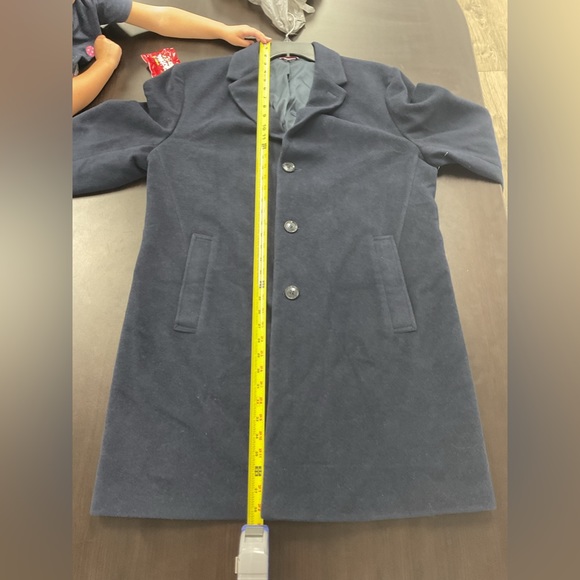 NWT Tommy Hilfiger Men’s Wool Pea Coat - Picture 7 of 7